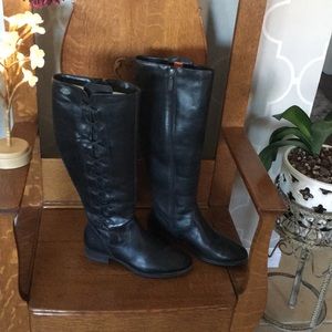 Harley Davidson black riding boots